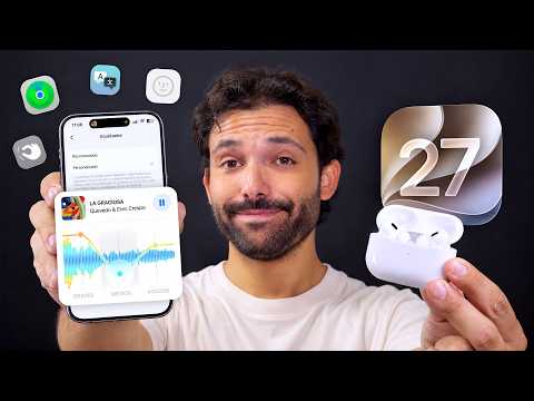 Cómo actualizar AirPods a iOS 27 🎧 TODAS las novedades