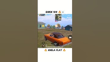 Quick 1v4 🔥☠️ #shorts #bgmi #pubg #pubgmobile #shortfeed #trending