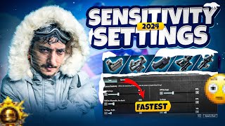 Best Sensitivity & Setting In 2024😱 | Ios & Android | Pubg Mobile | How Brand