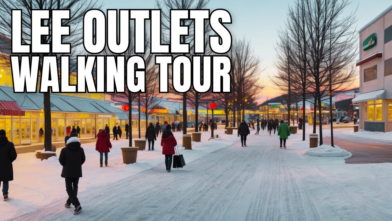 Lee Outlet Mall Massachusetts | Walking Tour [4K] - YouTube