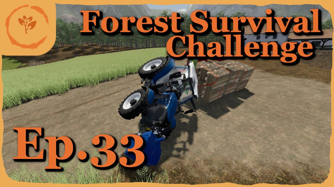 EP 33 - Selling the Planks Part 1 - Forest Survival Challenge | Farming