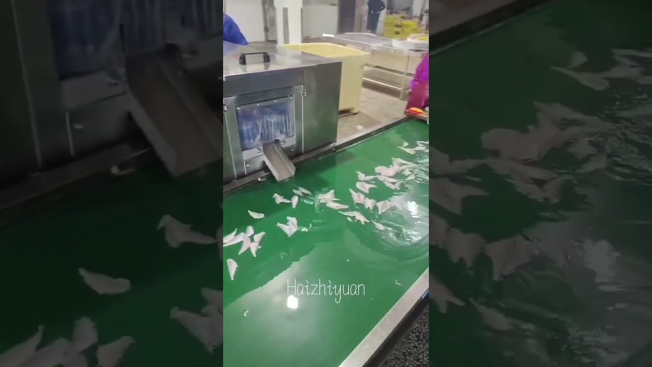 Three-piece fish deboning machine 