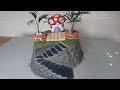 Peaceful life - Little House on the Prairie - DIY Cement Crafts