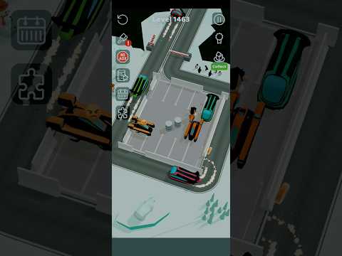 Parking jam3d Level 1463 #shorts #parking #parkinggames #gameplayvideo