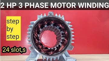2 HP 3  PHASE MOTOR WINDING DATA | ZS ELECTRIC