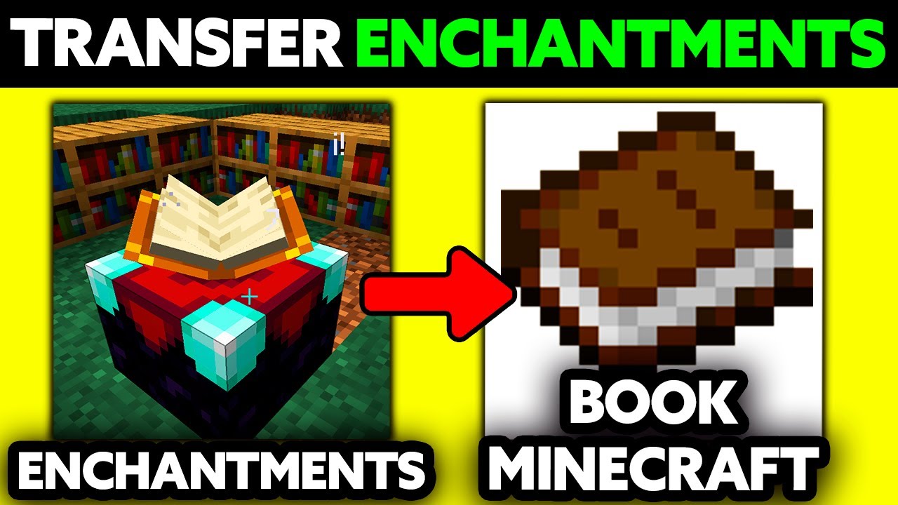 How To Transfer Enchantments onto Books Minecraft? (2025)