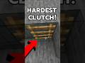 Can I Make the Hardest Clutch? #minecraft #gaming #games #videogames