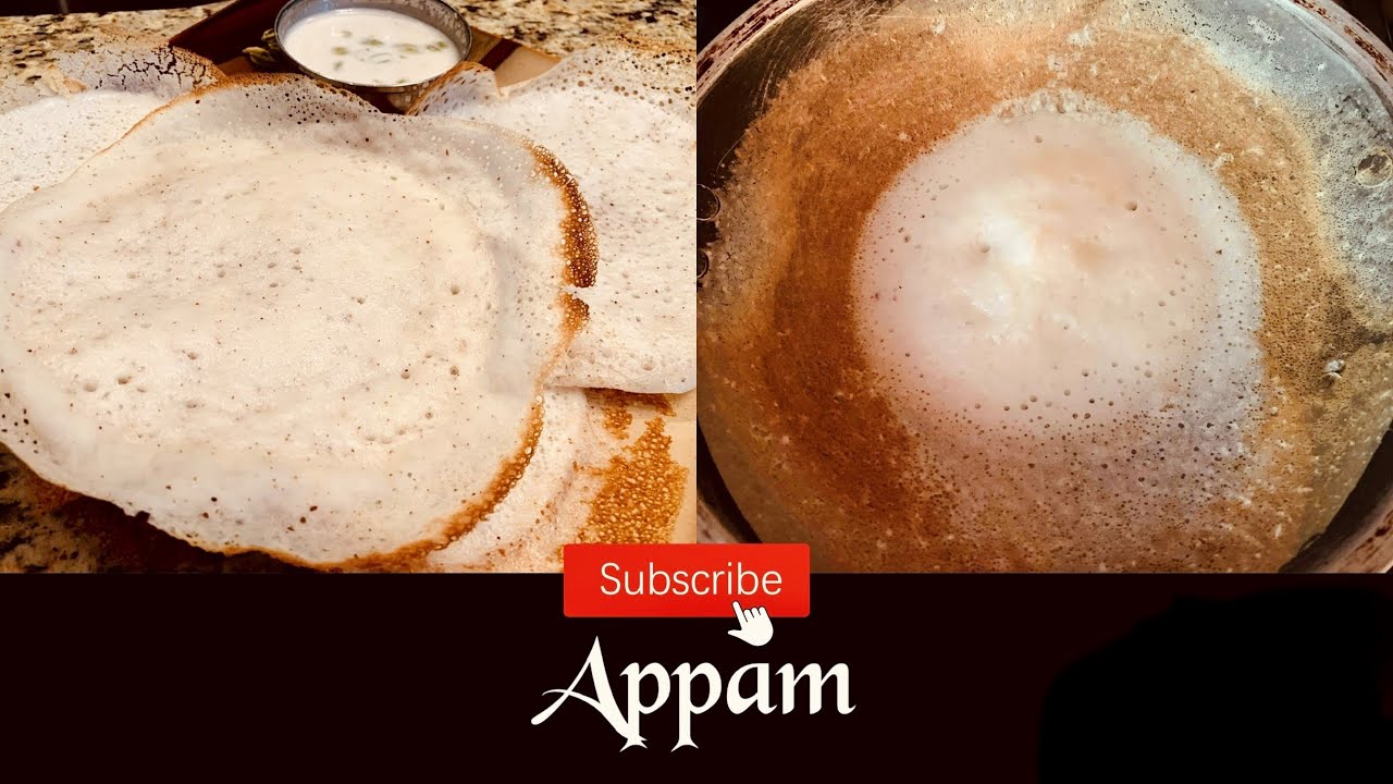 How to make Appam Appam Recipe Without Yeast Appam Recipe Appam
