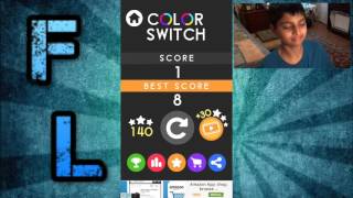 LET ME THROUGH!! - Color Switch App Game - Daddy Dude screenshot 2