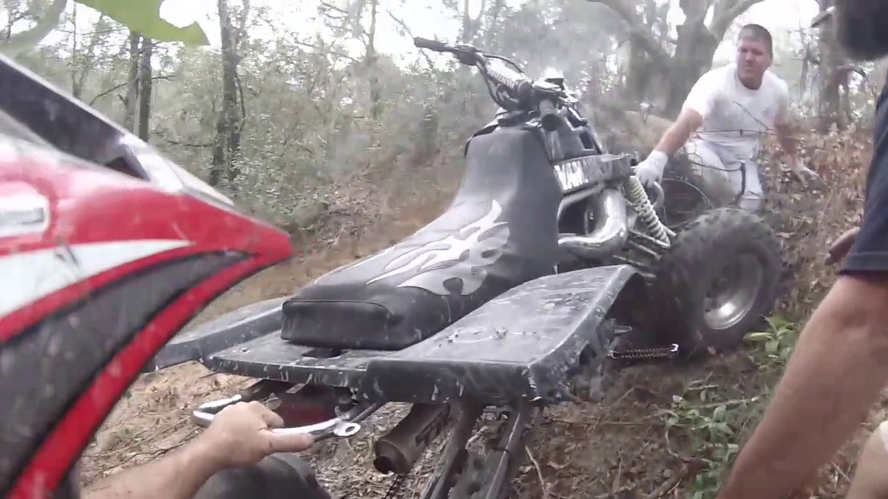 Florida Hill Climb,duck hill/banshee crash YouTube