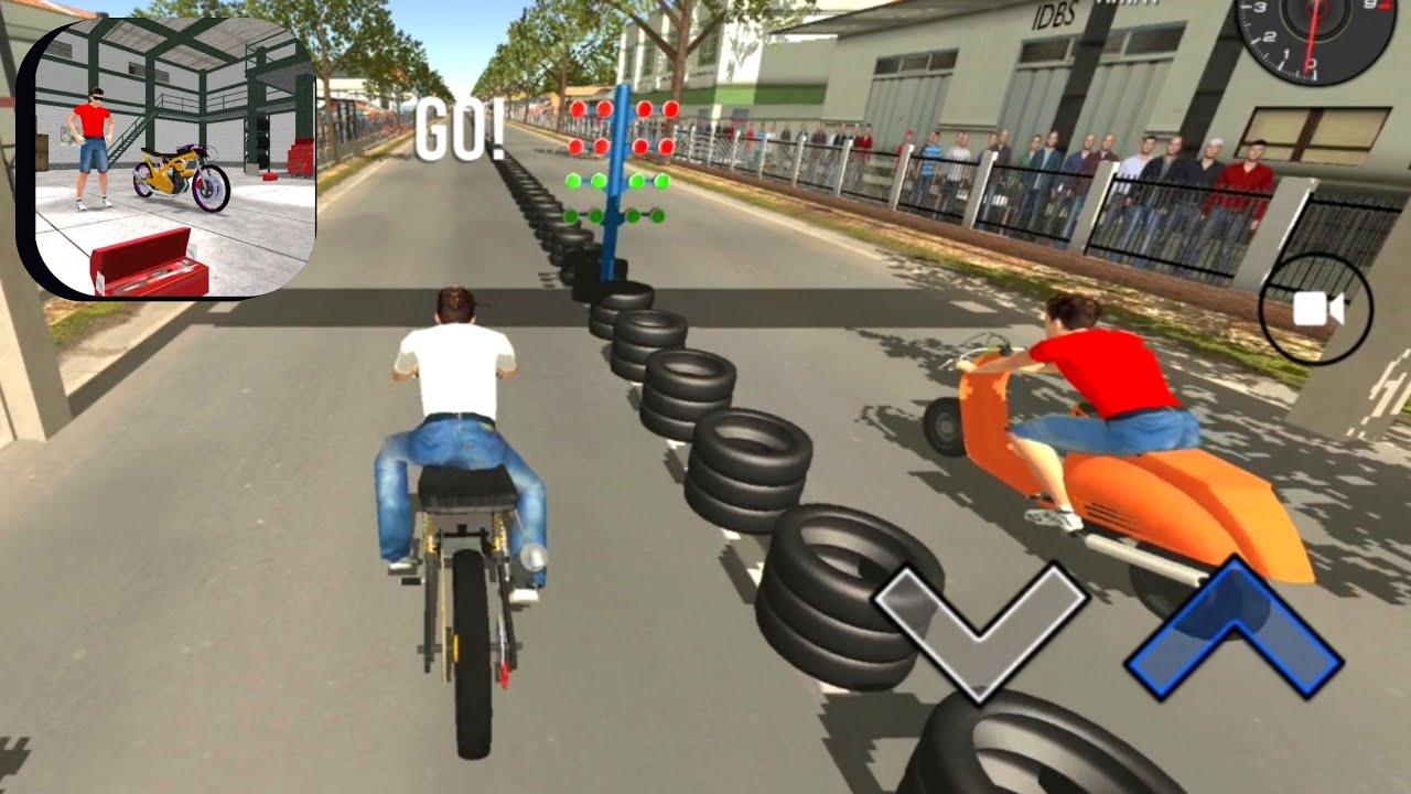 IDBS Drag Bike Simulator Gameplay (android/ios)