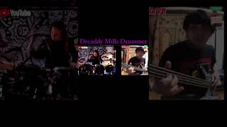 Collab with Dreaddy Mills Drummer / Korn – Ass Itch drum & bass cover #korn #drum #bass #shorts