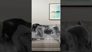 💝 A Gift That Feels Like a Memory — Personalized Mom Photo Blacnk & White Blanket