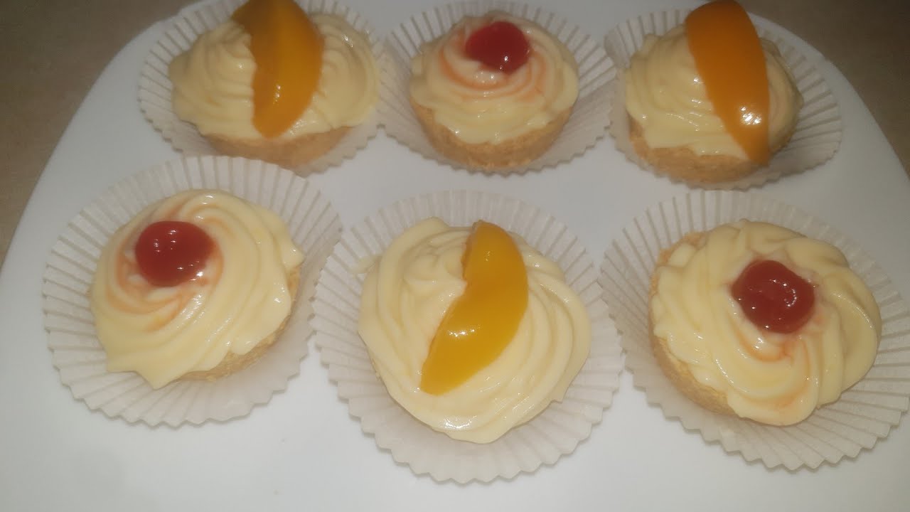 ταρτακια με βάση από μπισκότο