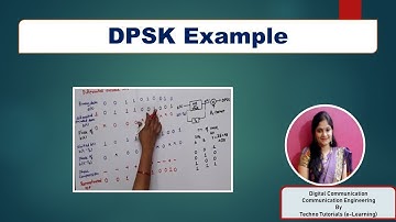 UNIT-3 L5.1 | example of DPSK |  Generation and Detection of DPSK | DPSK signal