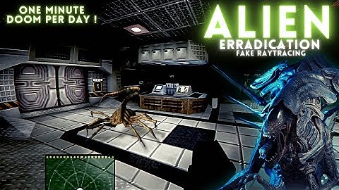 Your one minute of Doom per day - Aliens with real time shadows in Doom !! -DeltaTouch