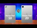 Honor Pad 20 VS Honor Pad 10