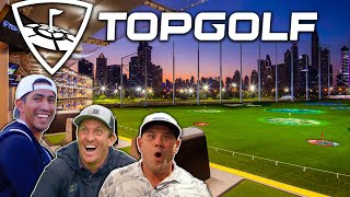 Brand New TOP GOLF Los Angeles! Virtual Pebble Beach Match!