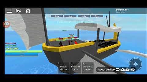 [SUKE]One Piece Open Seas. Kraken race showcase and boat showcase