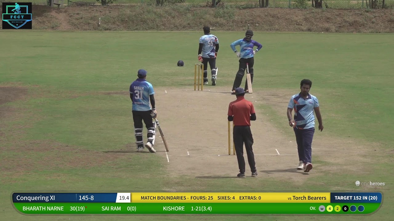 Torch Bearers Vs Conquering XI FCCT Season 40 YouTube