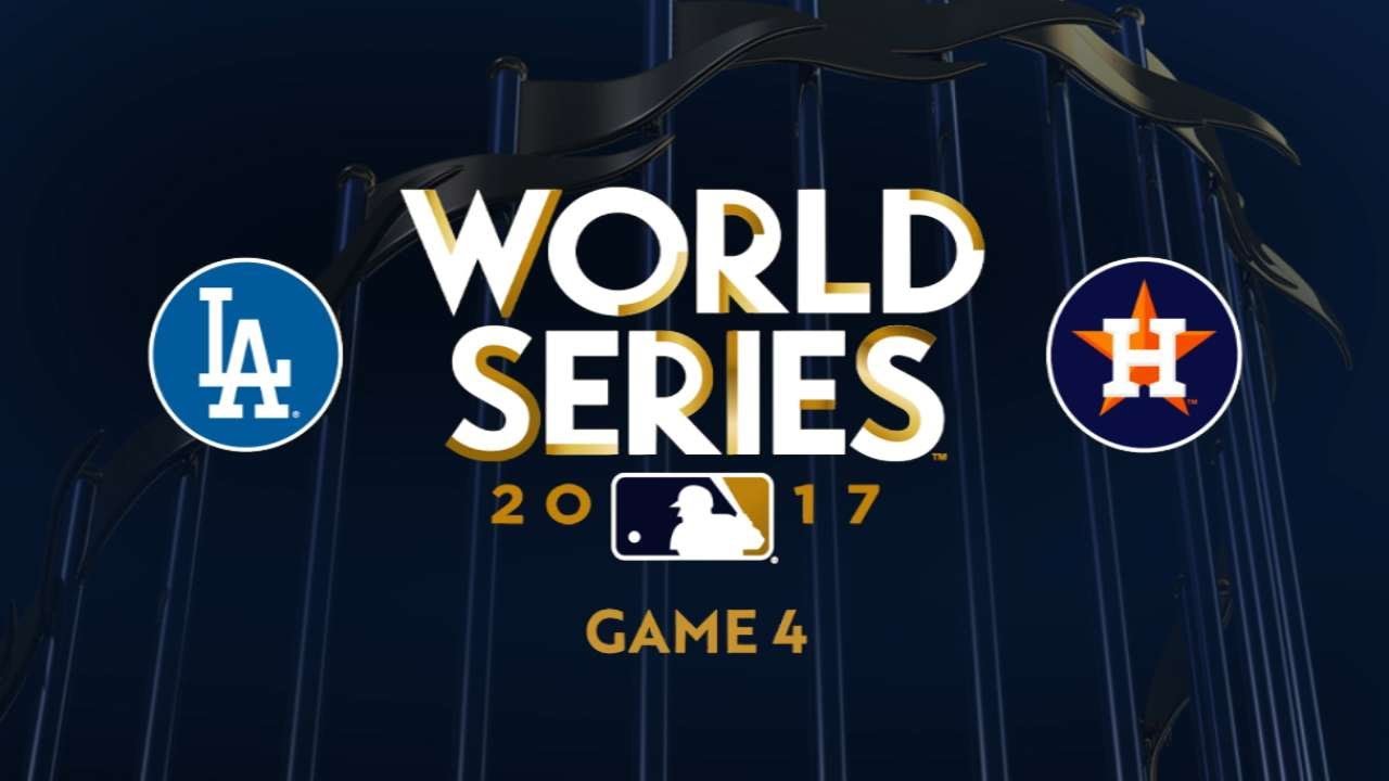 Five-run 9th leads Dodgers to Game 4 win: 10/28/17