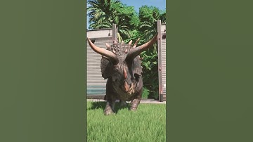 Stegoceratops In Jurassic World Evolution