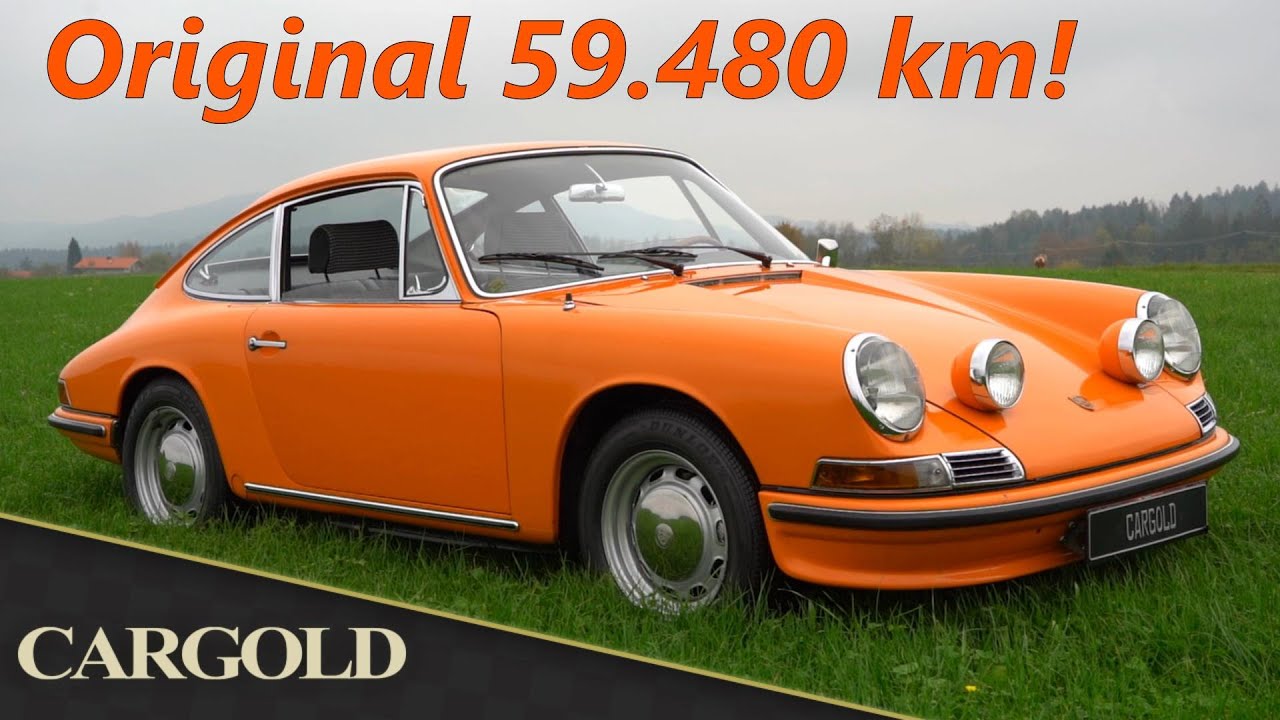 Porsche 911 SWB, 1966, Originalzustand, 40 Jahre im Besitz! Erst 59.480 km, Die Bahamagelbe Rakete