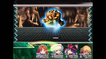 Labyrinth of Touhou - Floor 15F Hill Gigas Boss Fight