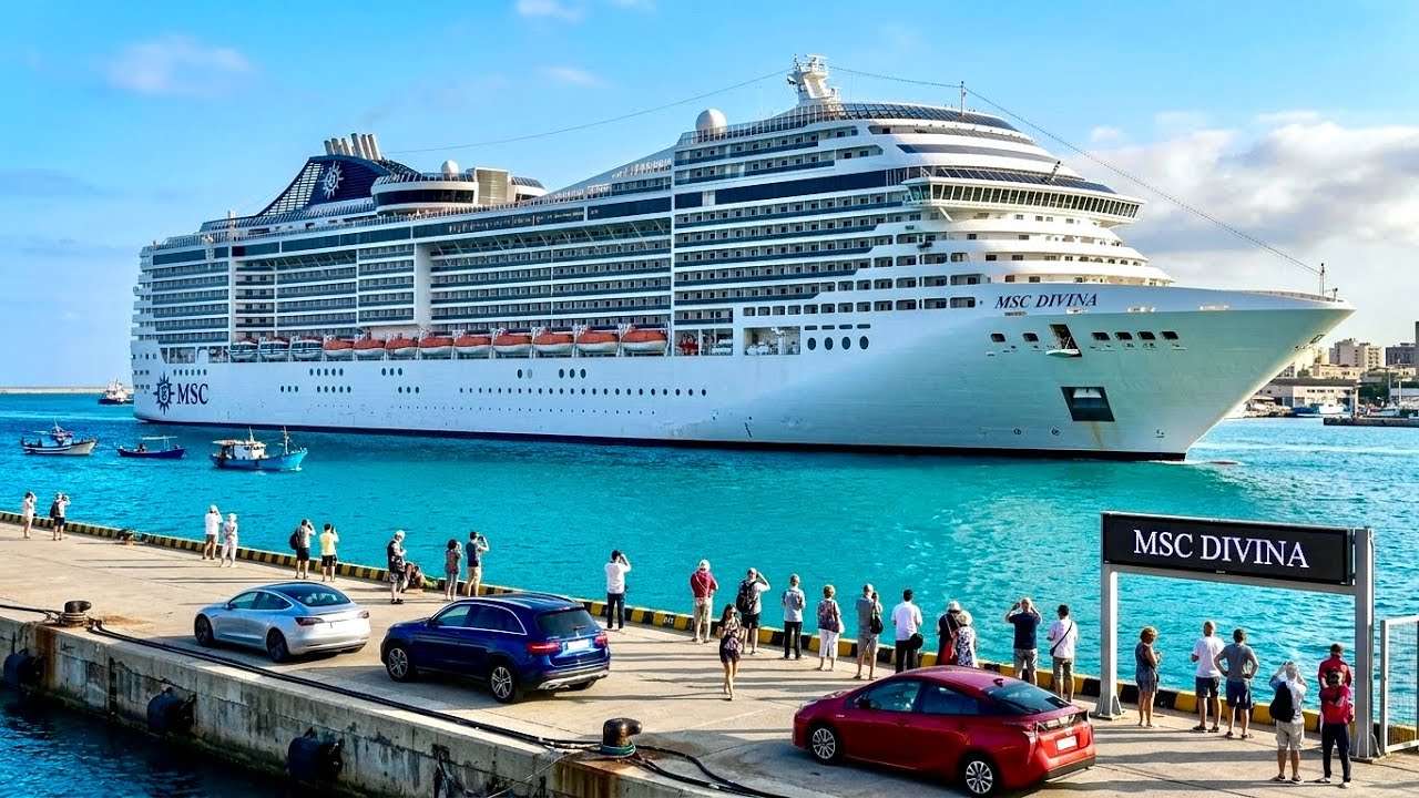 MSC Divina Full Ship Tour 🛎️Luxury Aurea Balcony Suite & Complete Cruise Experience🚢 Cabin No. 11084