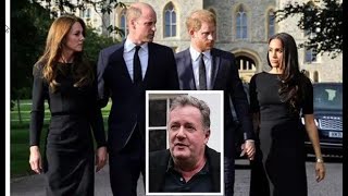 'It's tricky': Piers Morgan addresses William, Harry, Kate and Meghan he@ling royal 'rift'