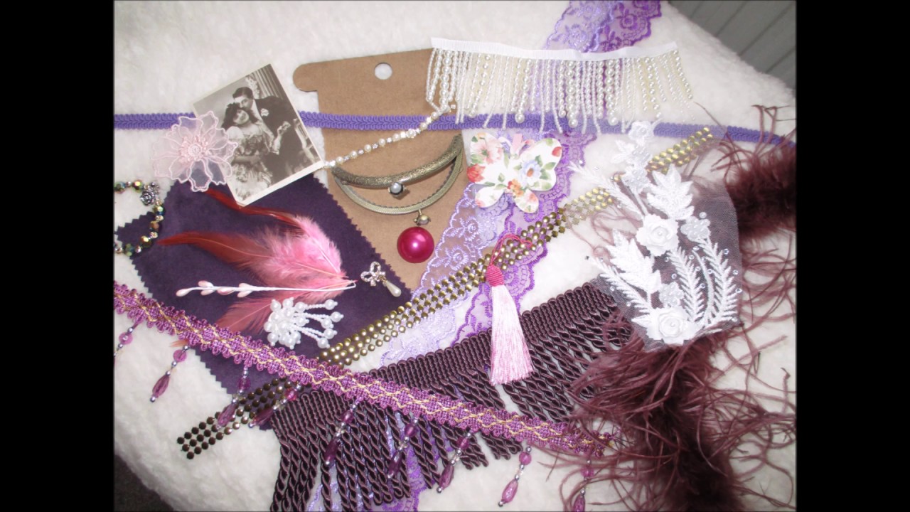 Stunning Purple Tassel/Beaded Kit - jennings644