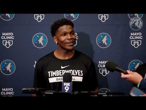 “MVP & Championship. That’s The Goal.” | Anthony Edwards Training Camp Sound | 10.01.25