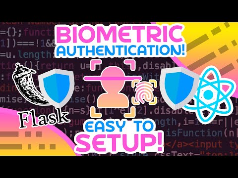 Flask & React Biometric Authentication Tutorial - Using Passage