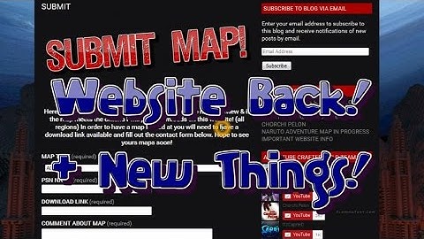 WEBSITE BACK + NEW THINGS! (SUBMIT MAPS AGAIN) MINECRAFT PS3 PS4 EU & US / DISC & DIGITAL DOWNLOADS