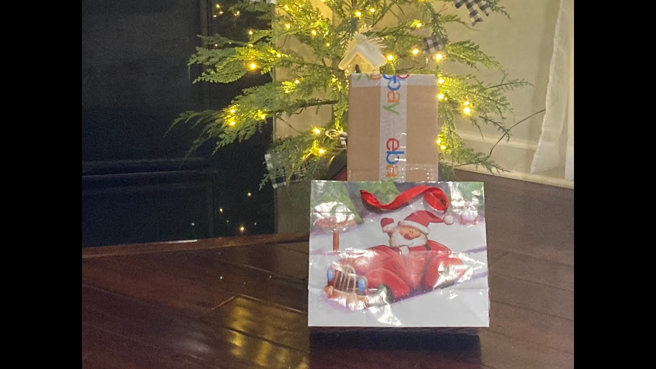 "DID SANTA COME EARLY THIS YEAR" VIA EBAY