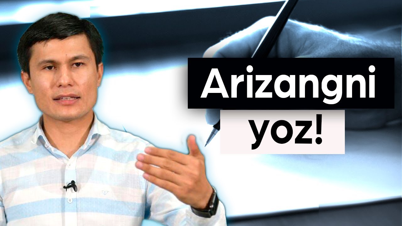 “Arizangni yoz!” deb majburlashsa nima qilish kerak? | Xushnudbek