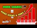 More share = more views & subs?| Increasing views by sharing your videos!Video share karne ke faidey