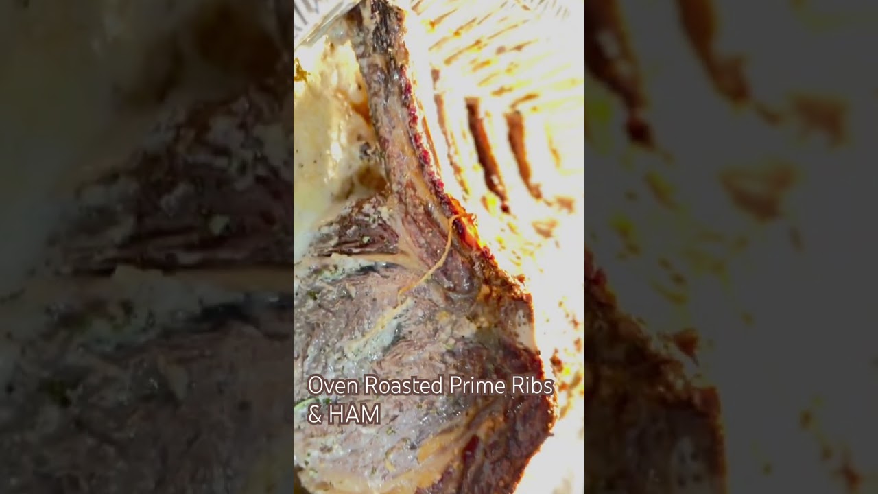 12 lbs Prime Ribs Steak & Ham,