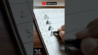 Part-1|Easy mandala patterns for beginners|Easy mandala design|Simple mandala designs|#mandala #easy