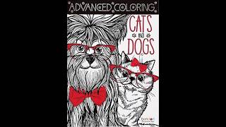 Cats and Dogs coloring book by Bendon Books flip through review