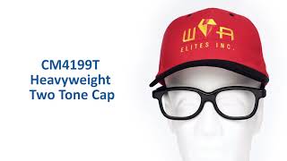 CM4199T Heavyweight Two Tone Cap | COMDA.COM