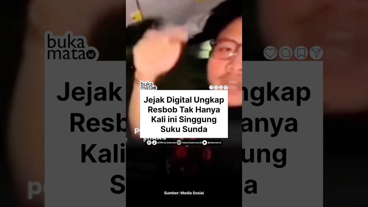 Kasus Berulang: Resbob Kakak Bigmo Kembali Viral karena Hina Suku Sunda 