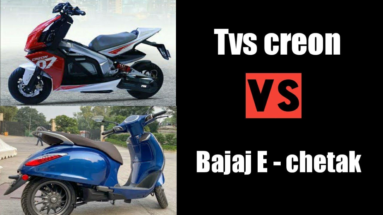 TVS  CREON VS BAJAJ ELECTRIC SCOOTER comparison | 2020