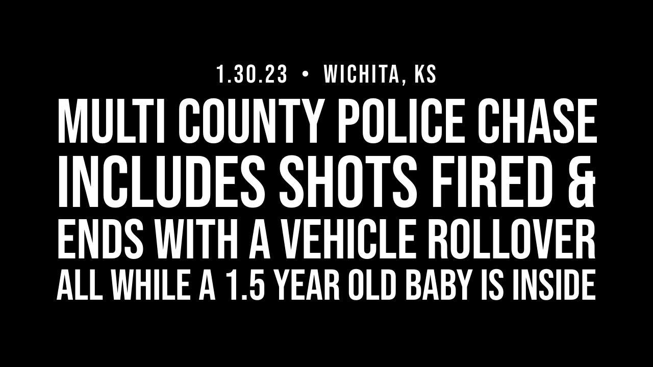 Police Chase with SHOTS FIRED ends with a Vehicle ROLLOVER & a Baby in ...