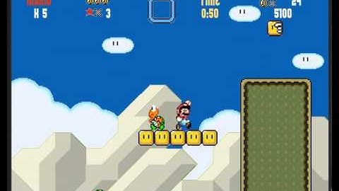 Super Mario Style Game Written in C++ - Level 3