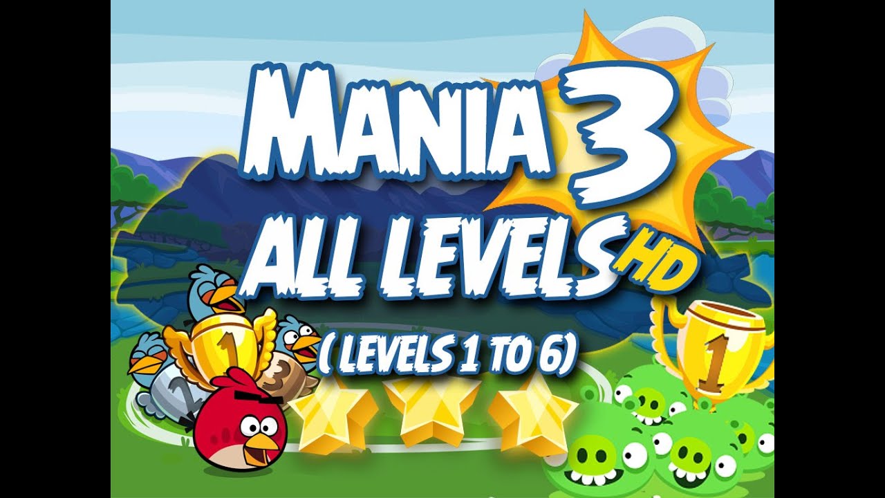 Angry Birds Friends Tournament Mania 3 Week 192 Levels 1 to 6 Non PU Compilation Walkthrough