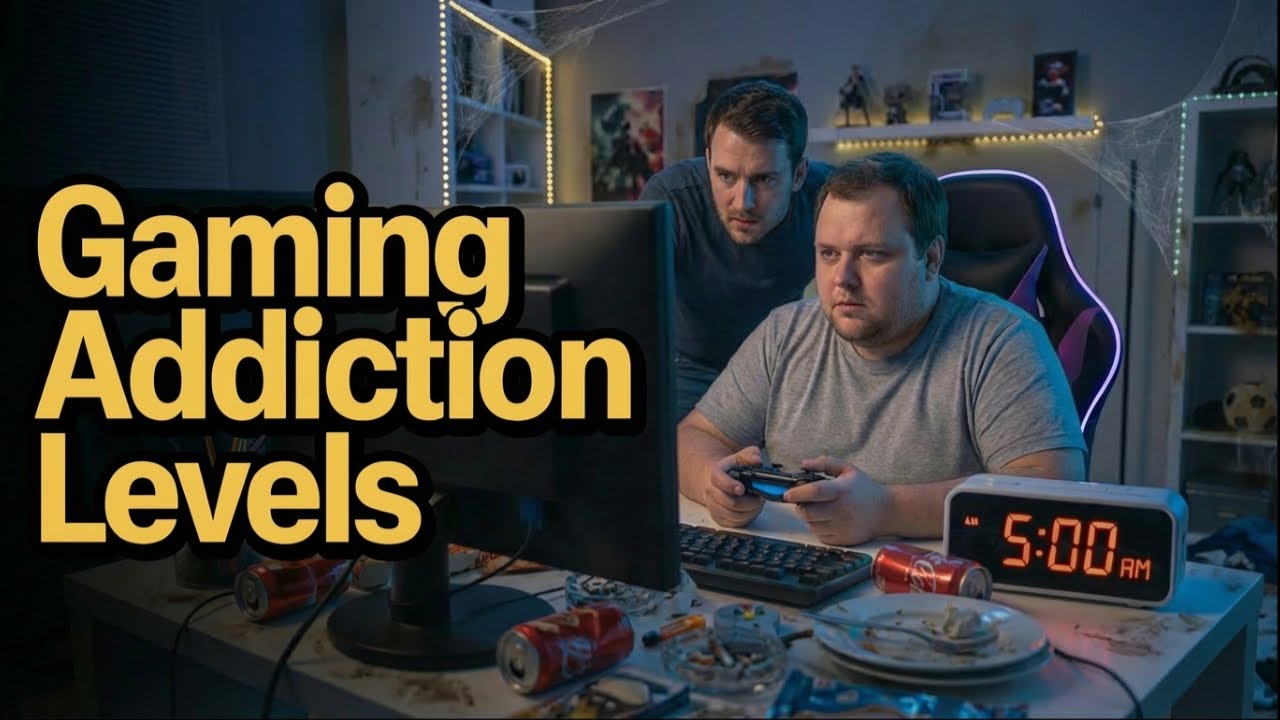 7 Gaming Addiction Levels | Where Are You?
