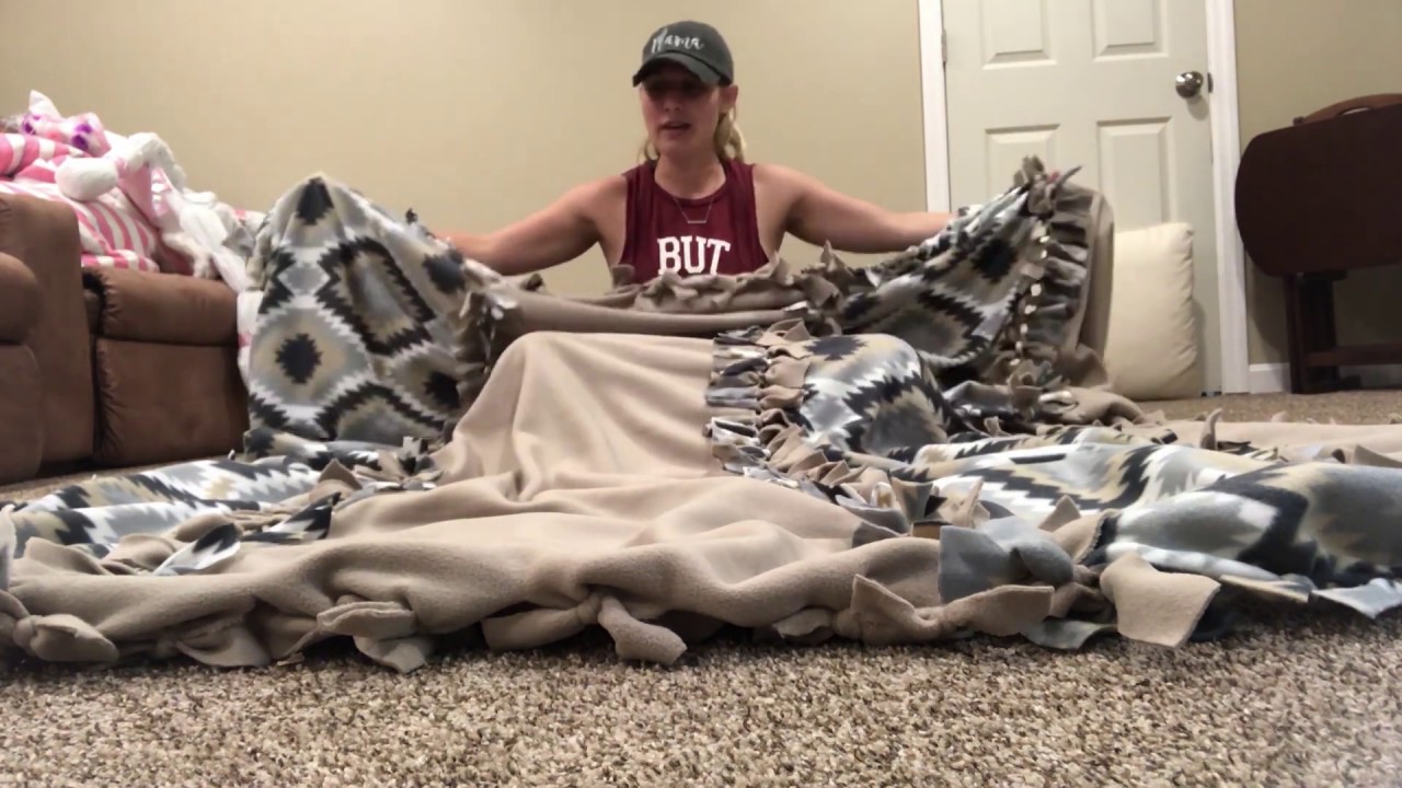 How to Make a King Sized Fleece Blanket