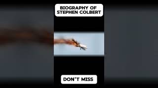 The Stephen Colbert Biography You Haven't Heard! |  Remarkable Life | l Inspirational story. Profile