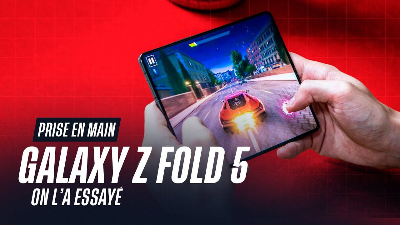 Samsung Galaxy Z Fold 5: we tried it out! - YouTube